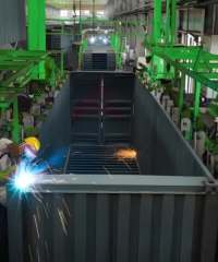 儲能集裝箱焊接生產(chǎn)線